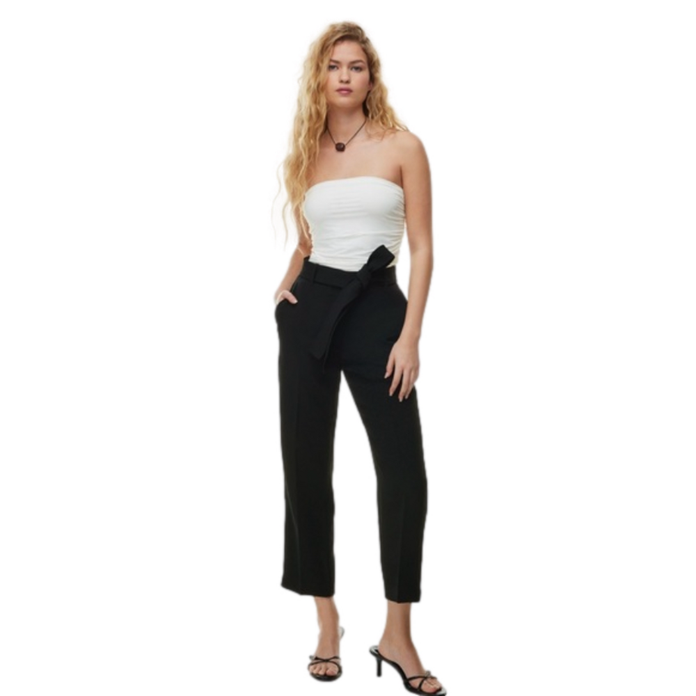 Wilfred Tie Front Pant Black Women’s Size 00